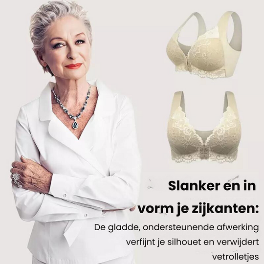 (3-PACK DEAL) Shaping draadloze beha met voorsluiting