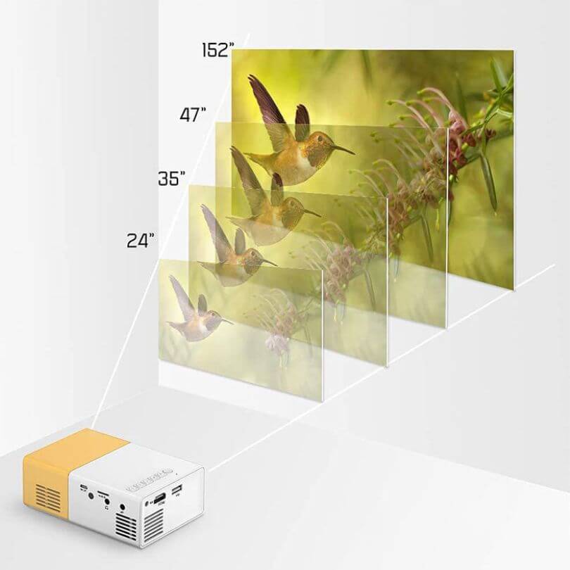 Comodo MiniProjector™️ - Geniet van een magistrale thuisbioscoop!