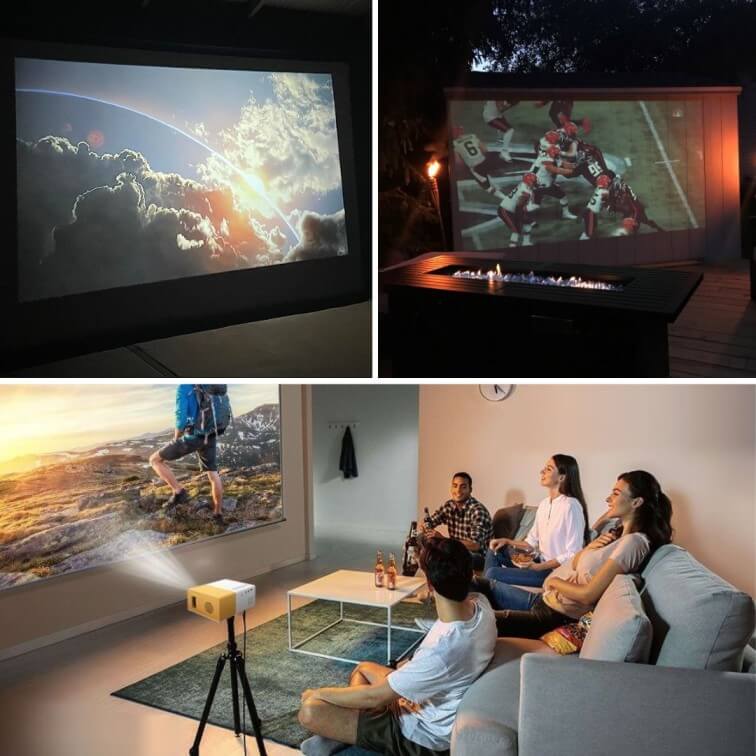 Comodo MiniProjector™️ - Geniet van een magistrale thuisbioscoop!