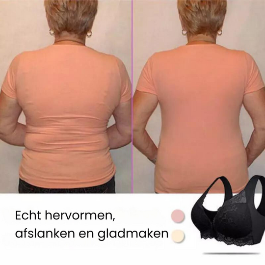 (3-PACK DEAL) Shaping draadloze beha met voorsluiting