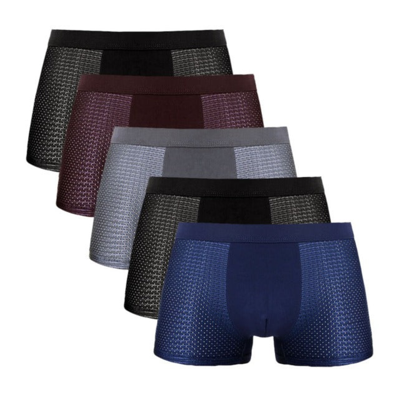 BOXERSHORTS VAN BAMBOEVEZEL - VOOR DE HELE DAG COMFORT